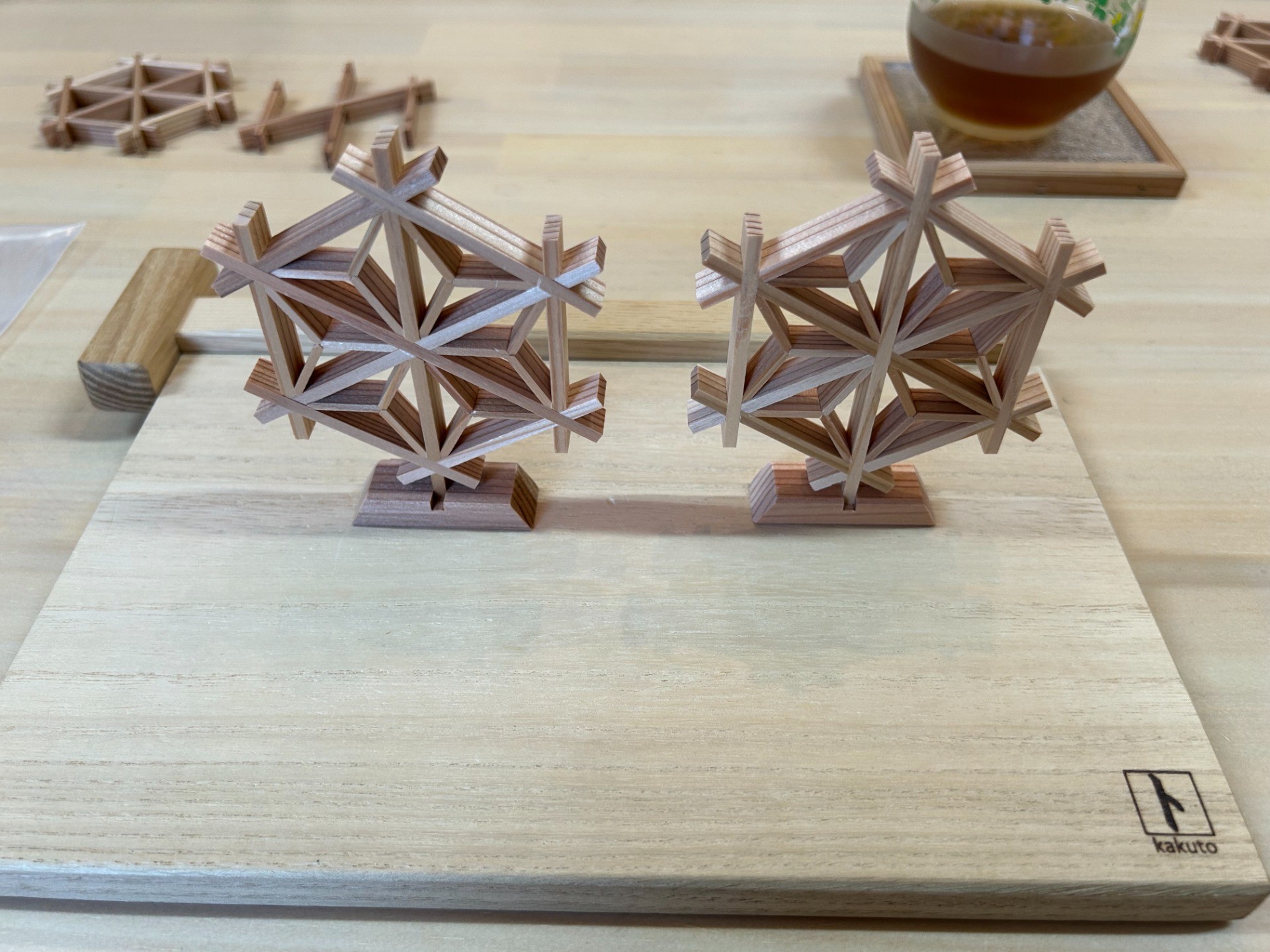 加茂の組子細工を体験してきました！